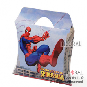 SPIDERMAN CAJITA SORPRESA x 10